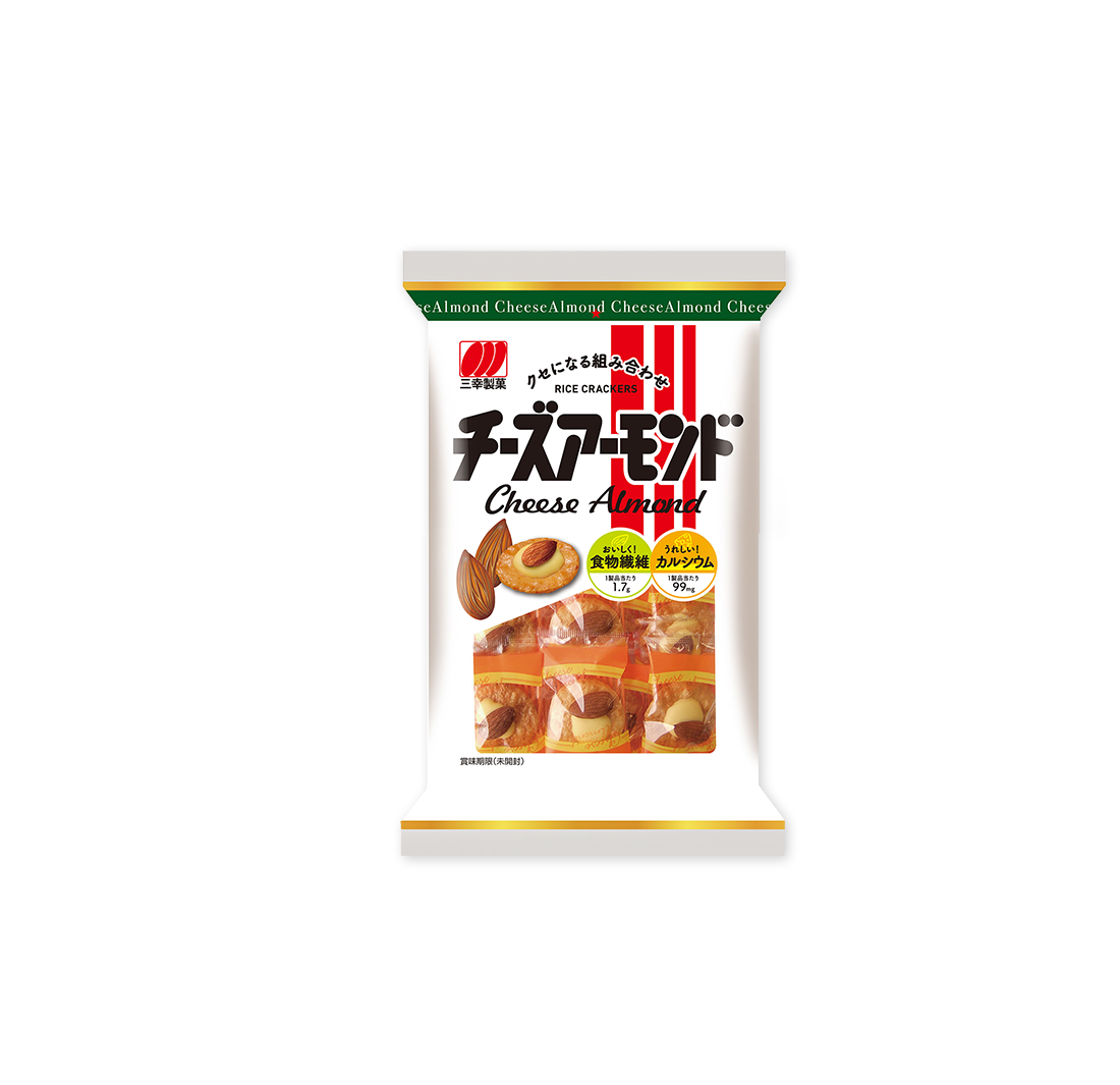 商品紹介 チーズアーモンド 三幸製菓