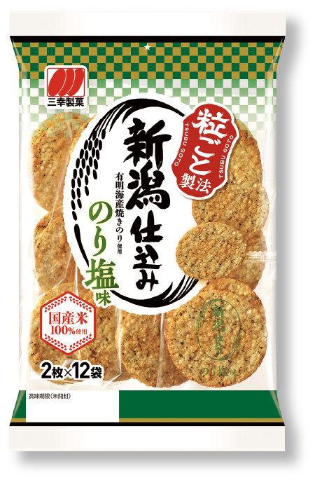 新潟仕込み のり塩味 パッケージ