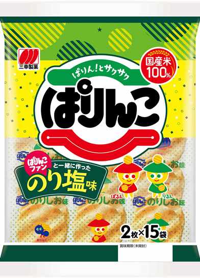 ぱりんこ　のり塩味　30枚