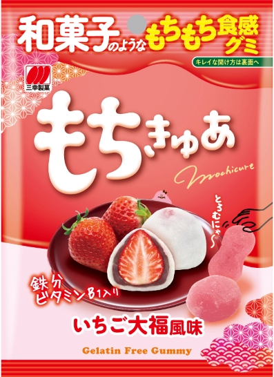 40g　もちきゅあ　いちご大福風味